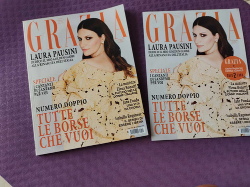 Laura pausini rivista grazia - laura,