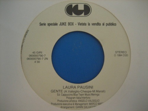 Laura pausini gente - pausini, "gente"